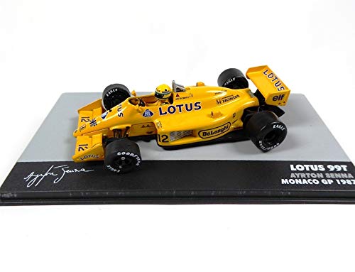 OPO 10 - Ayrton Senna Lotus 99T # 12 - Ganador Monaco GP Formule 1 - 1987 1:43 Altaya (708)