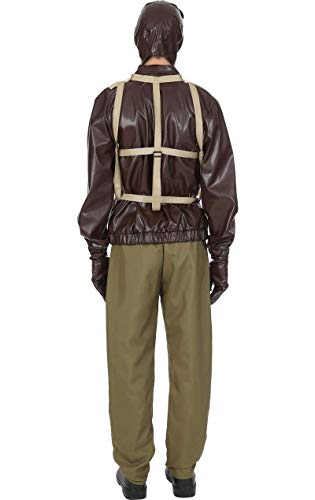 ORION COSTUMES Hombre 1940s La Segunda Guerra Mundial piloto de combate uniforme militar disfraces