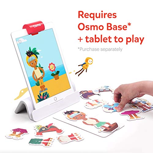 Osmo - Piezas de Disfraz Little Genius - 2 Juegos educativos - Edades 3-5 - Historias y Creatividad - para iPad o Tableta Fire (se Requiere Base Osmo)