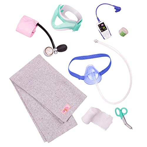 Our Generation muñecas-Accesorios de Hospital, Color (Battat BD37955Z)