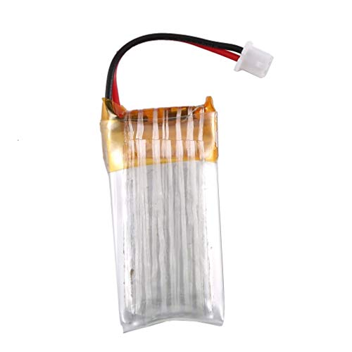 OUYBO Batería de litio 3.7V 100mAh batería recargable de la batería de Lipo RC Li-on de la batería for Mini Mosquito 1/28 RC Car Set de vagones Accesorios de batería de piezas RC (Color : 1B)