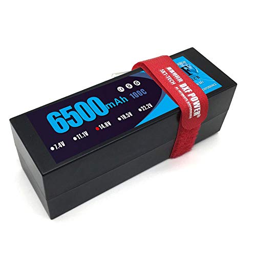 OUYBO DXF batería 6500mAh Lipo 4S POTENCIA 14.8V 100C 200C del estuche rígido de litio polímero de litio for carro de RC del coche del barco Drone Robot FPV Accesorios de batería de piezas RC