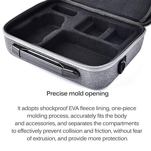 O'woda Estuche de Transporte para Cuerpo de Drone y Funda para Control Remoto, Bolsa de Almacenamiento portátil Impermeable, Case de protección de Viaje para dji Mavic Mini 2 Accessori