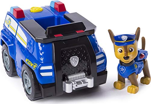 PAW Patrol Chase's Transforming Police Cruiser con megáfono abatible, para Edades de 3 años en adelante