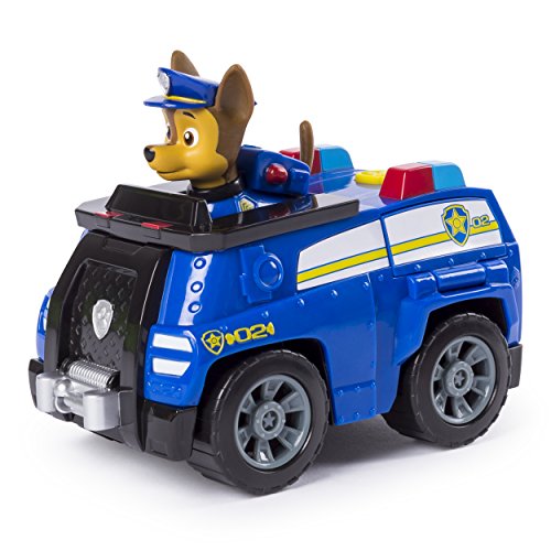 PAW Patrol Chase's Transforming Police Cruiser con megáfono abatible, para Edades de 3 años en adelante