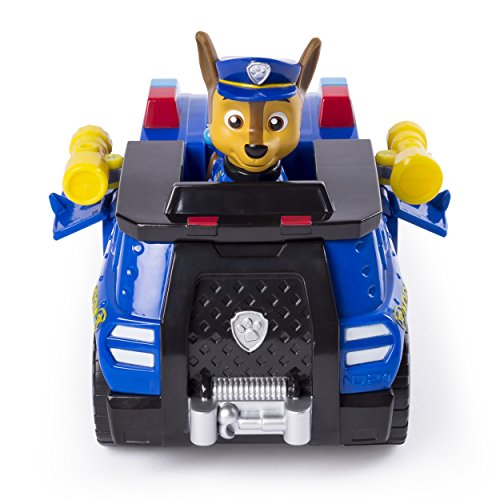 PAW Patrol Chase's Transforming Police Cruiser con megáfono abatible, para Edades de 3 años en adelante