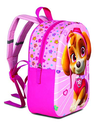 Paw Patrol - Juego de mochila infantil con efecto 3D + correa para el pecho Skye Chase 23 x 29 x 10 cm