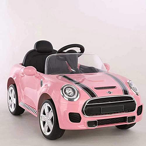 PEKECARS Coche eléctrico Mini Style 12V 2.4G Rosa