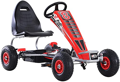 PEKECARS Kart A Pedales F8-1 Rojo