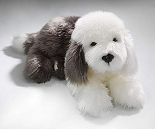 Peluche Bobtail, Perro Antiguo Pastor inglés, 43cm de Carl Dick 3435