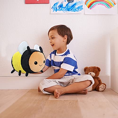 Peluche de Abeja Súper Suave, Peluche de Abeja Lindo Muñeco, Lindo Animal de Peluche Abeja Juguete, Peluche Suave Almohada de Felpa de Abeja Amarilla para Regalos de Niños(20cm)