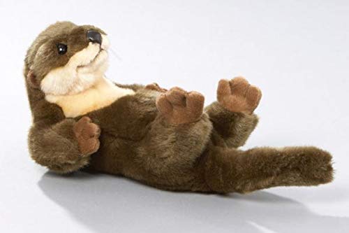 Peluche - Nutria acostada (Felpa, 22cm, 32cm con Cola) 1821001