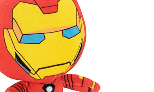 Peluches de los Personajes del Universo Marvel, Avengers, Guardianes de la Galaxia - Calidad Super Soft (20cm, Iron Man)