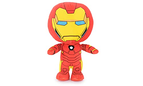 Peluches de los Personajes del Universo Marvel, Avengers, Guardianes de la Galaxia - Calidad Super Soft (20cm, Iron Man)