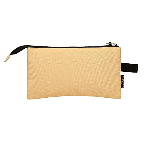 Pepe Jeans Aris Estuche Triple Amarillo 22x12x5 cms Poliéster