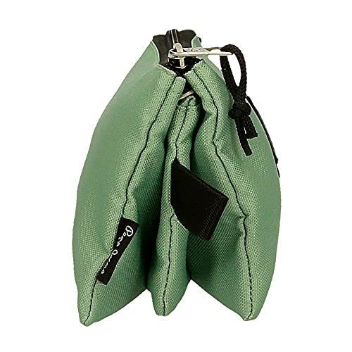 Pepe Jeans Aris Estuche Triple Verde 22x12x5 cms Poliéster