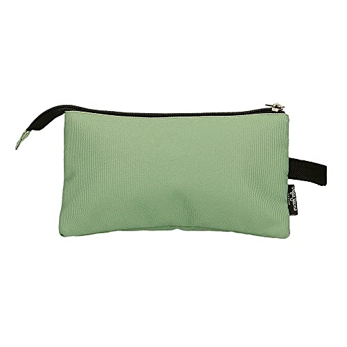 Pepe Jeans Aris Estuche Triple Verde 22x12x5 cms Poliéster