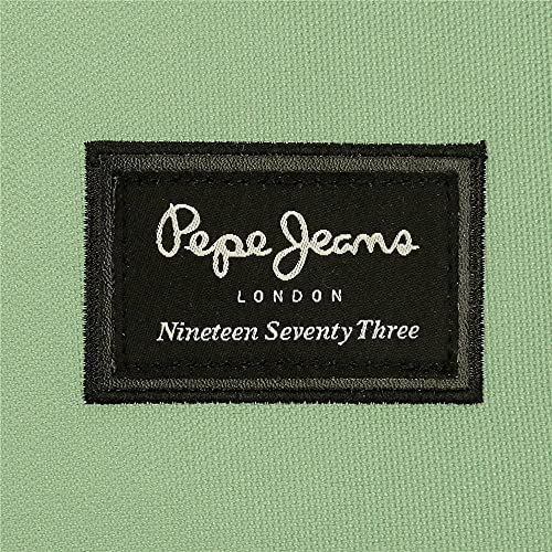 Pepe Jeans Aris Estuche Triple Verde 22x12x5 cms Poliéster