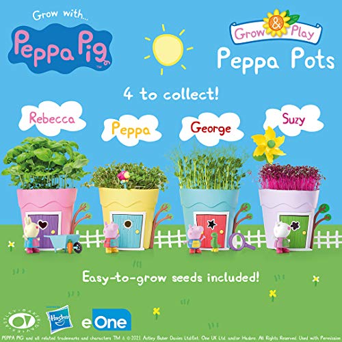 Peppa Pig PP104 Peppa Ollas Ovejas Suzy Kits de Hábitat de Animales e Insectos para Niños, Multi