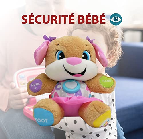 Perro de peluche para niños, SECURITE Bebe con cámara de Espión DVR oculta 1080P - HD con WiFi, juguete de 32 GB con larga autonomía y detección de movimiento