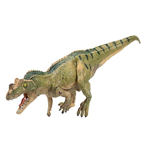 PETUFUN Figuras de dinosaurios realistas, modelo Ceratosaurus, juguetes de dinosaurios para niños de 5 años, juguetes de colección de dinosaurios Dino Park para niños y niñas