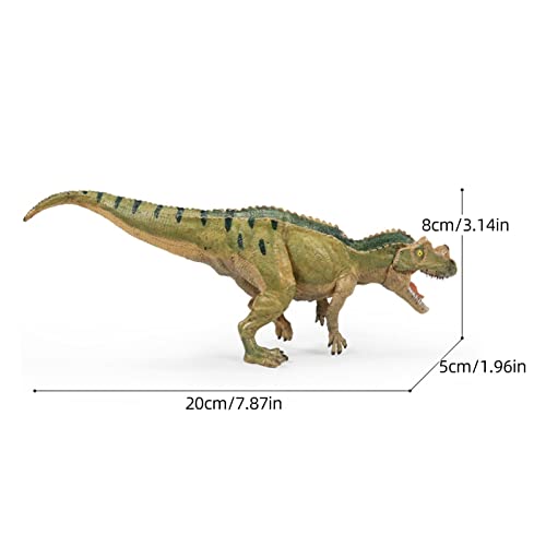 PETUFUN Figuras de dinosaurios realistas, modelo Ceratosaurus, juguetes de dinosaurios para niños de 5 años, juguetes de colección de dinosaurios Dino Park para niños y niñas