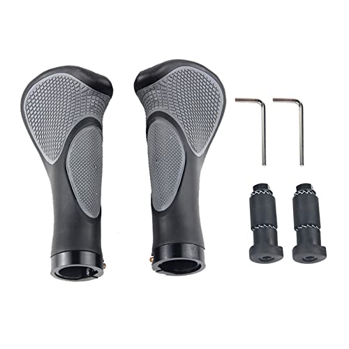 Petyoung Mountain Bike Grip Bike Handlebar Grips Mountain Bike Ergonomic Handle Bar Fin Agarras para Bicicletas con 22. 2Mm Manipuladores