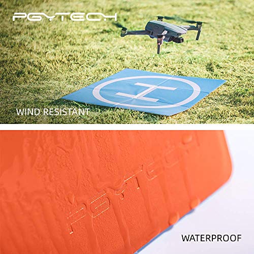 PGYTECH Drone Landing Pad, Universal Waterproof Pads portátiles de Aterrizaje Plegables para Drones Helicopter, Mavic 3, dji Air 2S, dji FPV, PVB Drones, dji Mavic Mini 2/Mavic Air 2/ Mavic 2