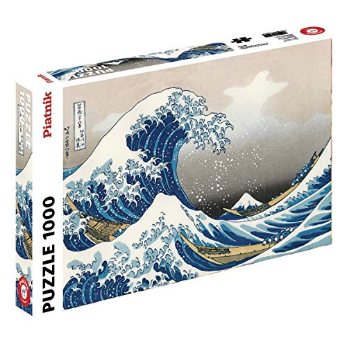 Piatnik 5698 Hokusai, La Gran Ola - Puzzle, 1000 Piezas