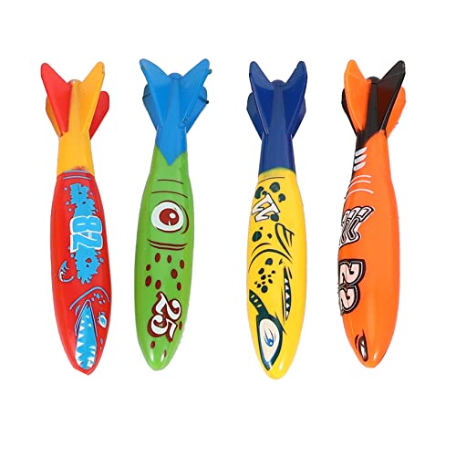 Pineapplen Juguetes de Buceo Juguete de Piscina Sumergible Bajo el Agua, Anillos y Palos de Buceo, Torpedos, CéSped AcuáTico, Regalo de Entrenamiento de Buceo para NiñOs (Paquete de 16)