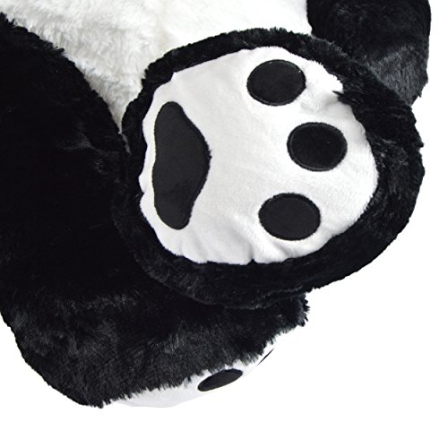 Pink Papaya Oso de Peluche Gigante XXL Panda Pan Tao, 100cm XXL Osito de Peluche en Blanco y Negro, Tejido de Felpa , Osito Panda , Oso de Peluche XXL para abrazar de la Marca Toys