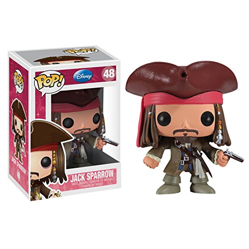 Piratas del Caribe Figura Vinilo Jack Sparrow 48 Figura de colección Standard, Vinilo,