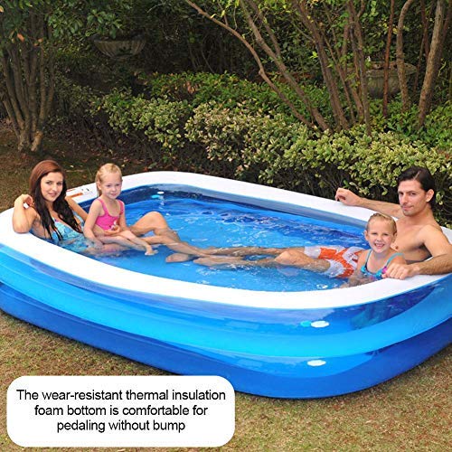 Piscina Hinchable Rectangular Pequeña - Piscina Inflable para Niños - Piscina Infantil Hinchable Piscinas Inflables Rectangular para Bebe, Adultos, Infantil, Niños - 4 TAMAÑOS