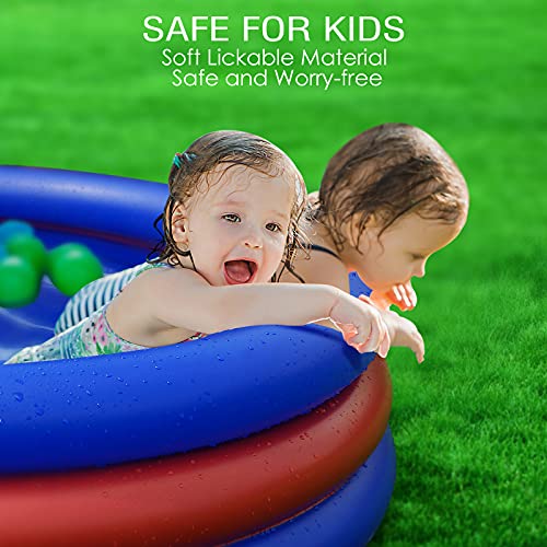 Piscinas para niños Piscina Hinchable, onozio Piscina Inflable Remando Infantil,Piscina de Agua para niños(120x30cm)