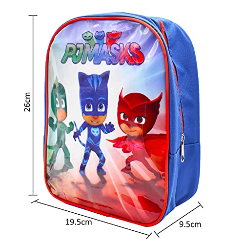 PJ Hero Mochila escolar niños simyron Mochila Patrón tema héroe Niños Bolsas Cumpleaños Mochila Infantil para Deporte Viaje Colegio, Regalos para Niños Adolescentes