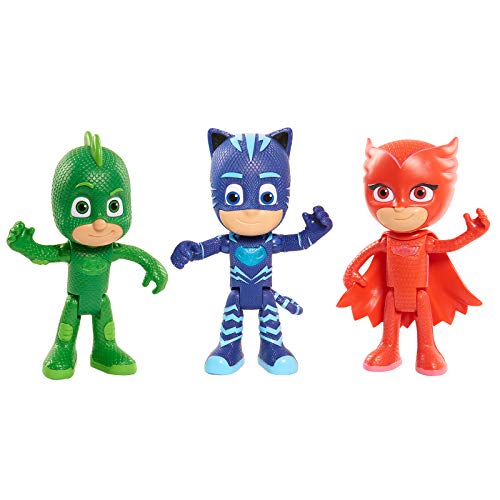 PJ Masks- Gatuno Súper Figura con Voz, Color Azul (Bandai 24586)