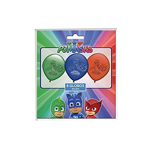 PJ Masks Globos para decoración de fiestas (Verbetena 016001323)