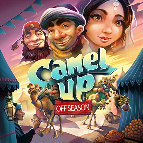 Plan B Games | Camel Up: Off Season | Juego de Mesa | Edades 8+ | 3-5 Jugadores | 45 Minutos Jugando Tiempo