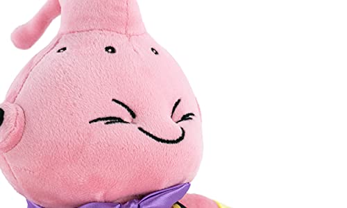 Play by Play Dragon Ball Super- Peluches de los Protagonistas de Bola de Dragón, Goku, Piccolo, Vegeta, Beerus, Monstruo Buu - Calidad Super Soft (23-27cm, Monstruo Buu)