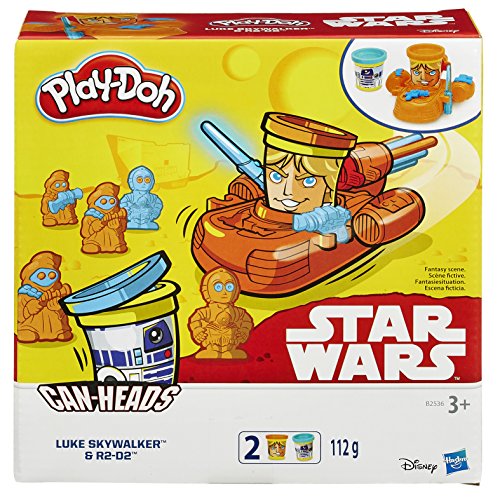 Play Doh - Botes de plastilina, diseño Star Wars (Hasbro B0595) , Color/Modelo Surtido