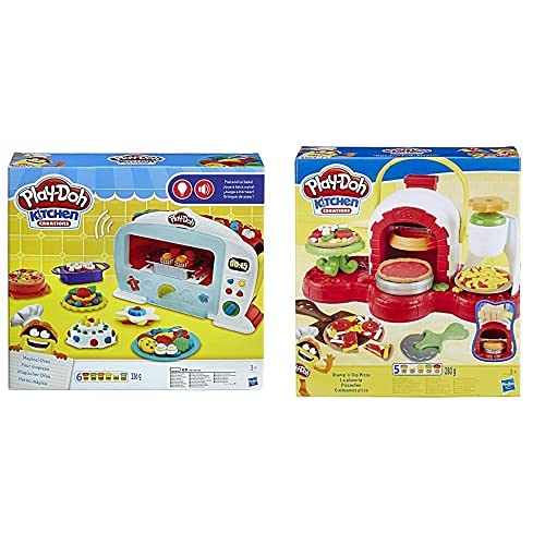 Play Doh Horno Magico (Hasbro B9740Eu4) Cocina De Pizza, Multicolor, Talla Única Hasbro E4576Eu4, Color/Modelo Surtido