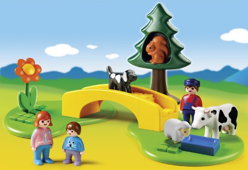 PLAYMOBIL 1.2.3 - Pradera con Sendero (6788)