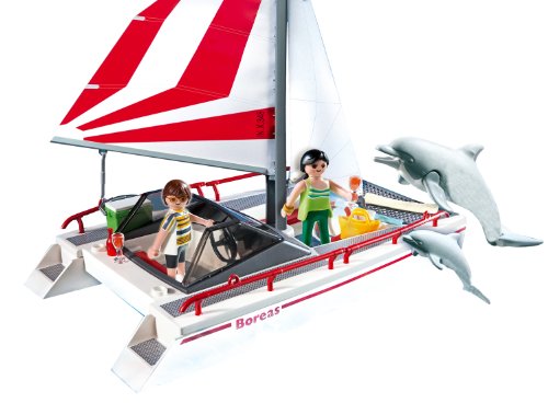 PLAYMOBIL 626613 - Vacaciones Catamarán+Delfines