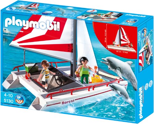 PLAYMOBIL 626613 - Vacaciones Catamarán+Delfines