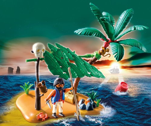 PLAYMOBIL - Isla desierta y náufrago (5138)