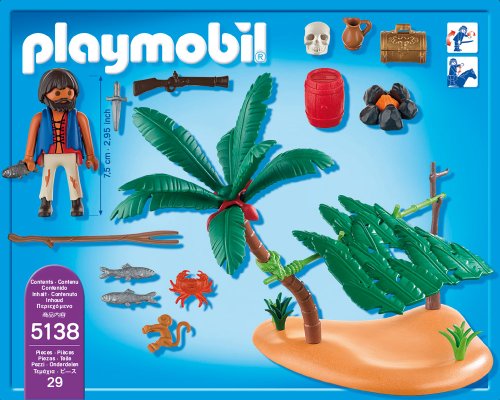 PLAYMOBIL - Isla desierta y náufrago (5138)