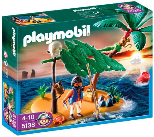 PLAYMOBIL - Isla desierta y náufrago (5138)