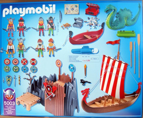 PLAYMOBIL - Mega Set Vikingo (5003)