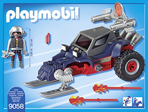 PLAYMOBIL- Racer con Pirata del Hielo, única (9058)