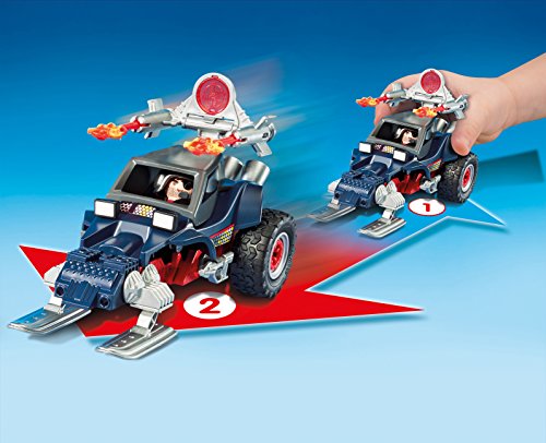 PLAYMOBIL- Racer con Pirata del Hielo, única (9058)